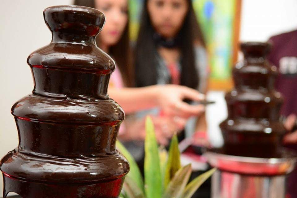 fuente chocolate